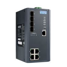 4FE + 4SFP Managed Ethernet Switch Wide Temperature